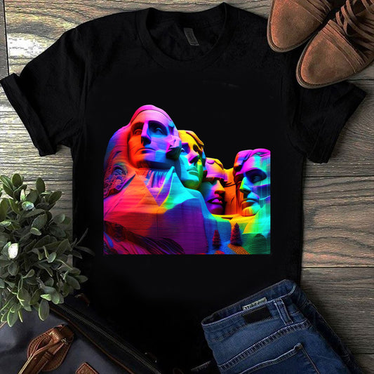 Mount Rushmore Holographic